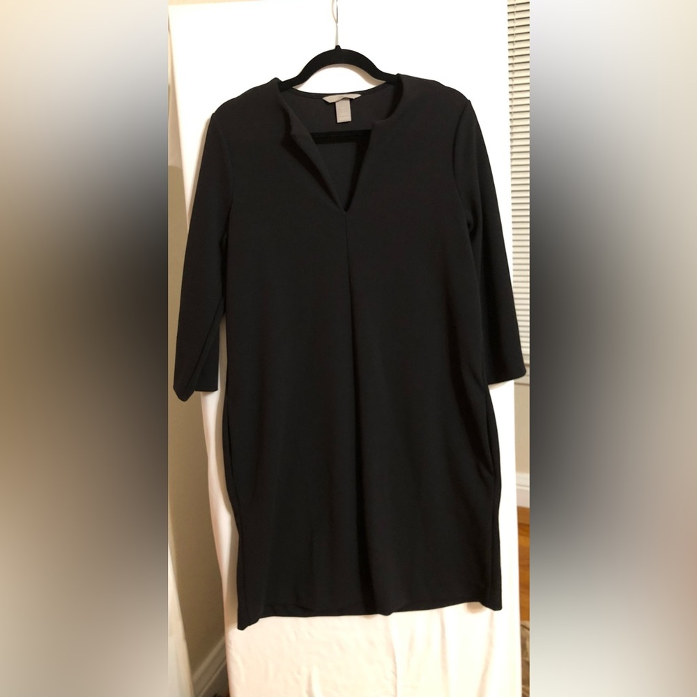 H&M Small Black Midi Dress